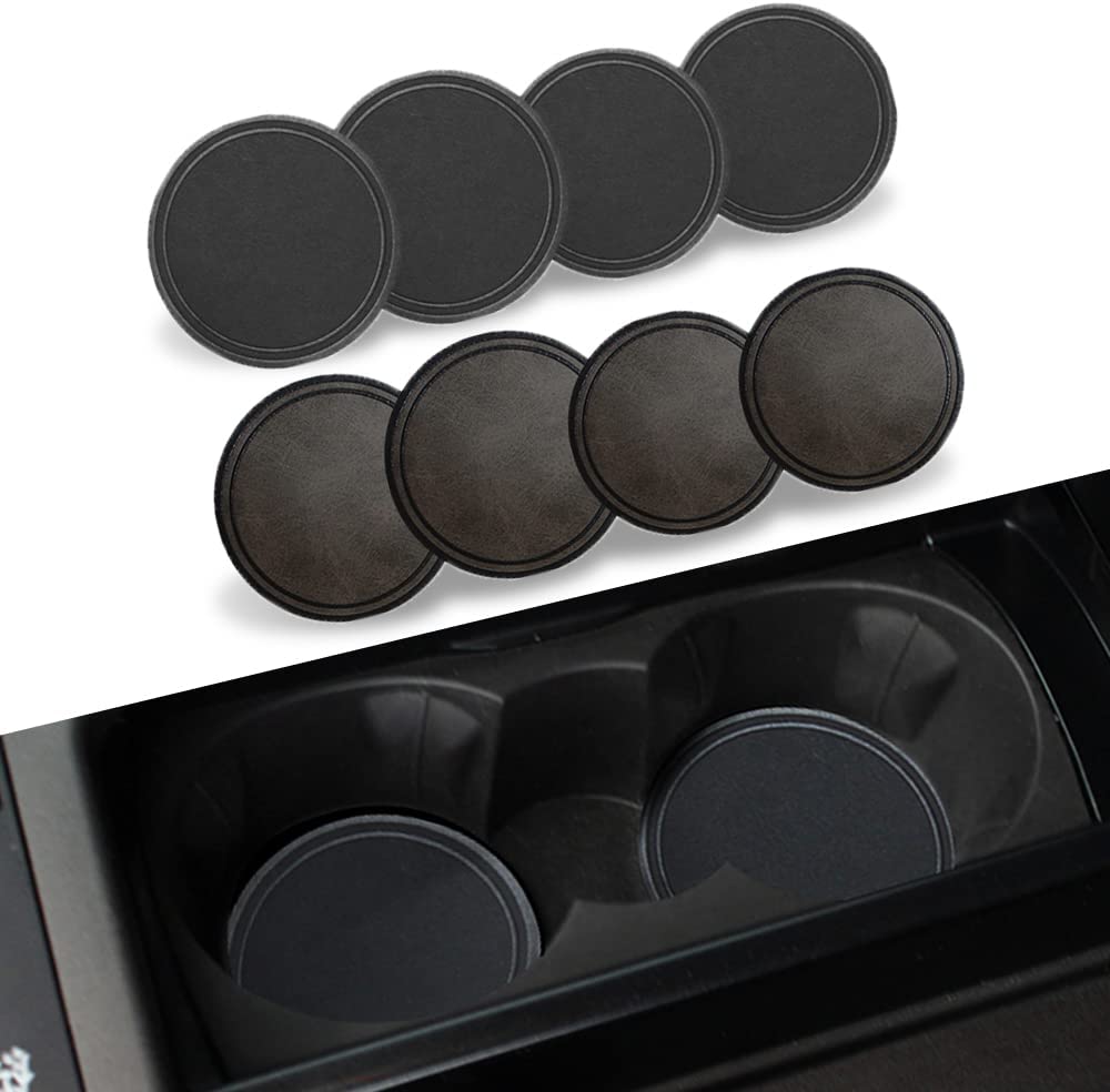 Leather Cup Holder Coasters set of 4