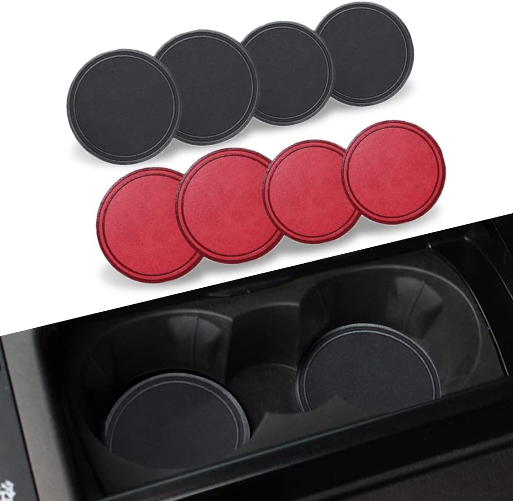 Leather Cup Holder Coasters set of 4