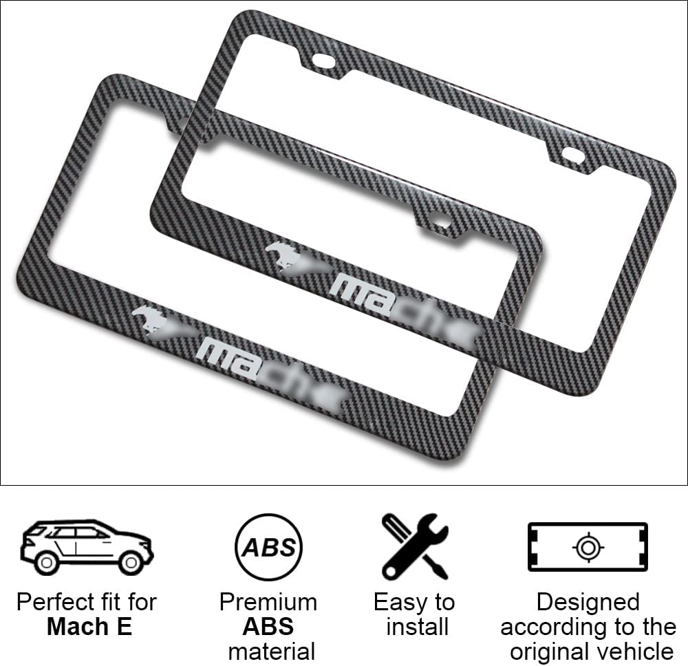 License Plate Frame for Mustang Mach-E 2021-2023
