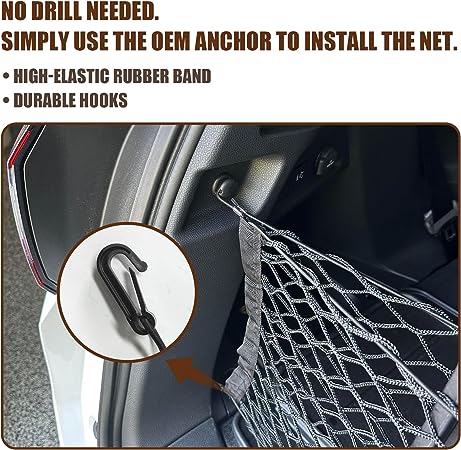 Rear Trunk Cargo Net for Honda Pilot 2023