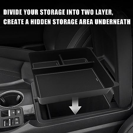 Center Console Organizer Armrest Storage Box for Honda Pilot 2023